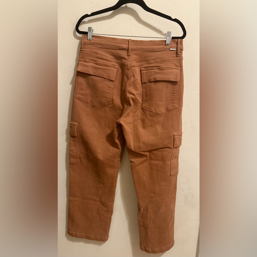 MOTHER The Rambler Cargo Ankle Pants Glazed Ginger Size 32 NWT! $238 - Picture 7 of 7